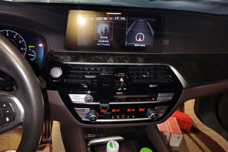 Used BMW 5 Series 2019 525Li M Sport Package Audio And AC Panel