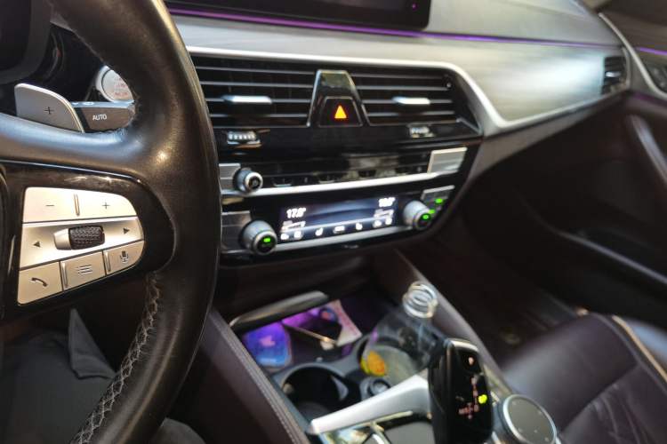 Used BMW 5 Series 2019 530Li xDrive Luxury Package Audio And AC Panel