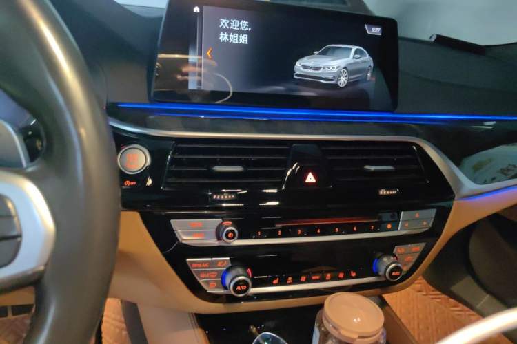 Used BMW 5 Series 2019 530Li Leading Model M Sport Package Audio And AC Panel