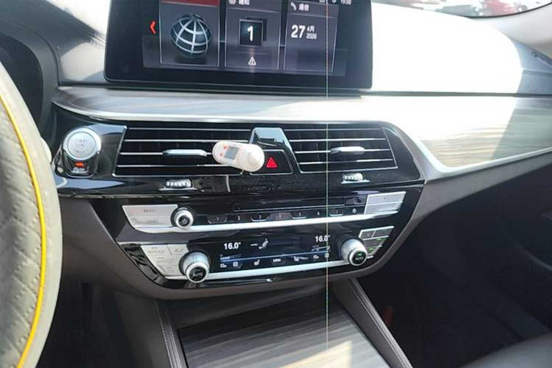 Used BMW 5 Series 2019 530Li Luxury Edition Premium Package Audio And AC Panel