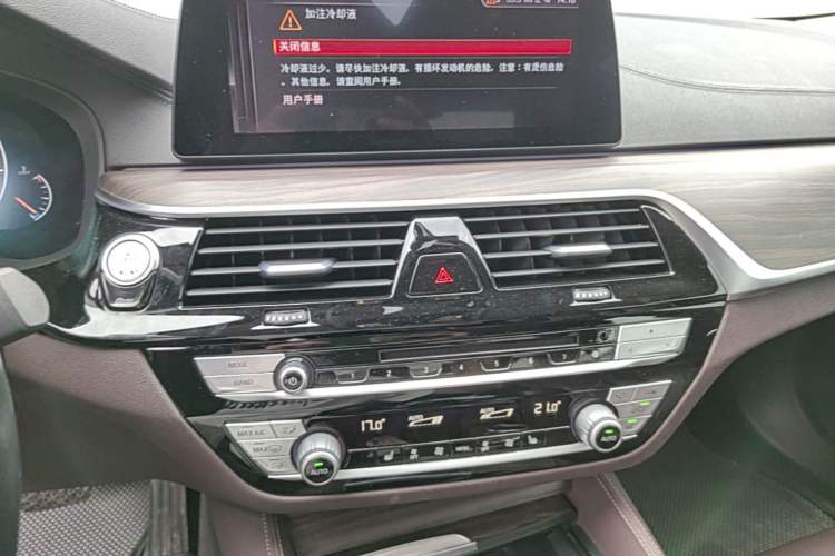 Used BMW 5 Series 2019 530Li Leading Model Luxury Package Audio And AC Panel