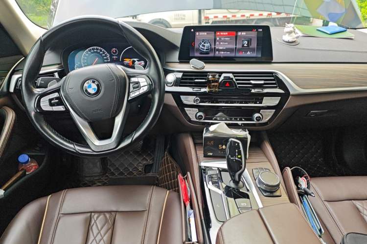 Used BMW 5 Series 2019 530Li Leading Model Luxury Package Center Console