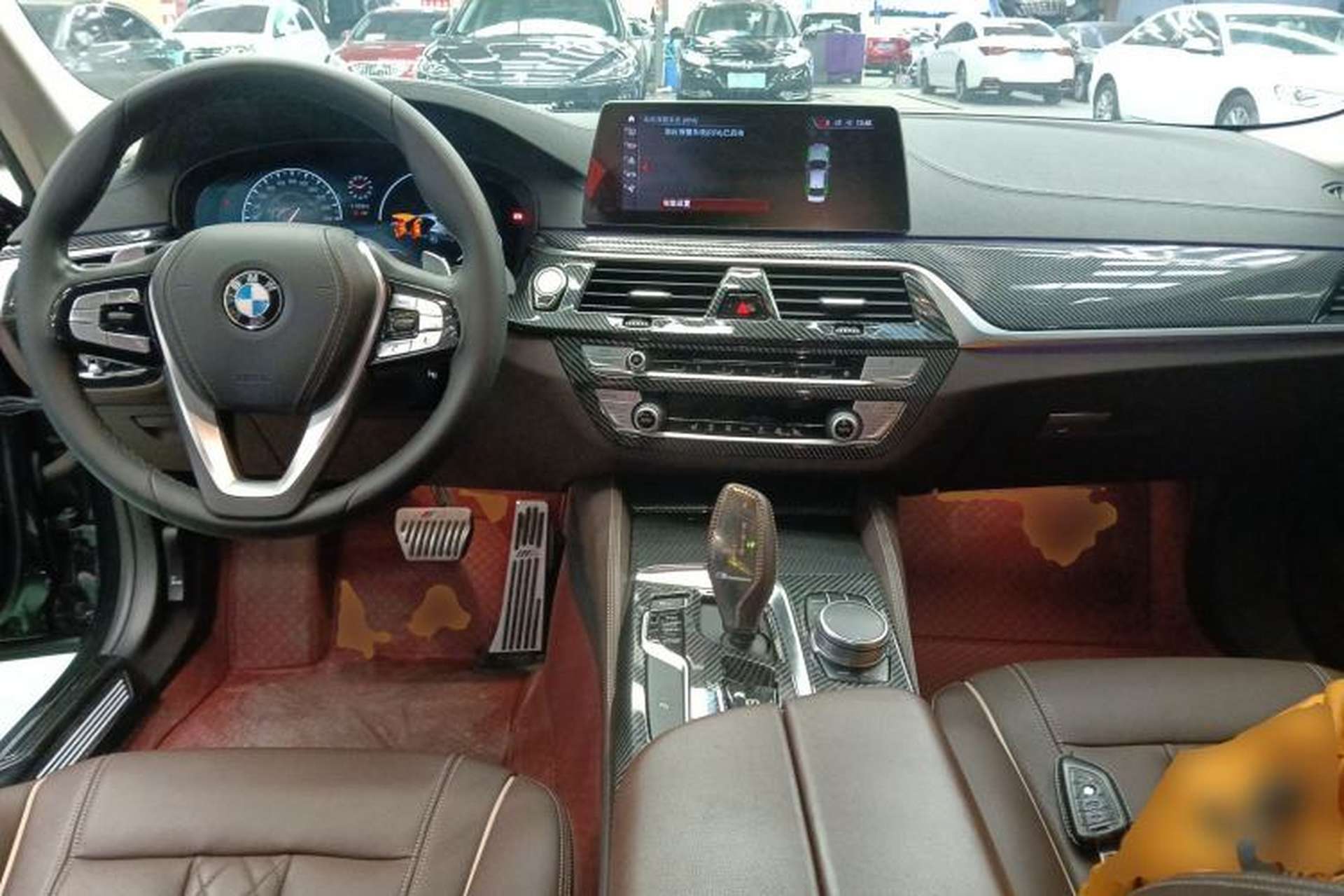Used BMW 5 Series 2019 530Li Leading Model Luxury Package Center Console