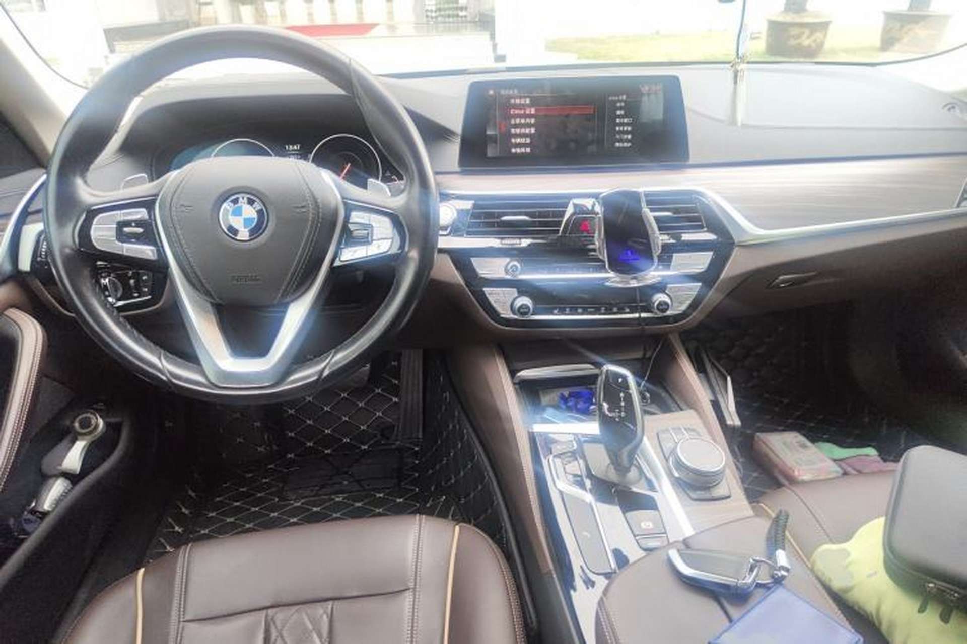 Used BMW 5 Series 2019 530Li Leading Model Luxury Package Center Console