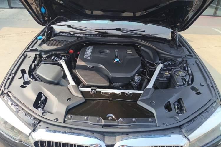Used BMW 5 Series 2019 530Li Leading Model Luxury Package Engine Bay