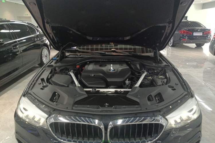 Used BMW 5 Series 2019 530Li Leading Model M Sport Package Engine Bay