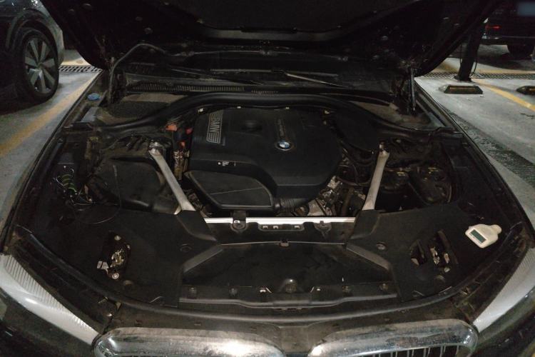 Used BMW 5 Series 2019 525Li Luxury Package Engine Bay