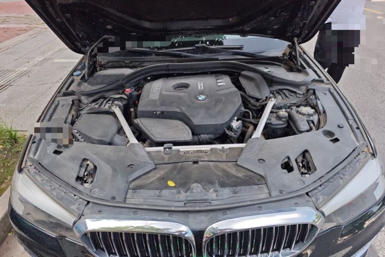 Used BMW 5 Series 2019 525Li Luxury Package Engine Bay