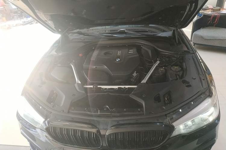 Used BMW 5 Series 2019 530Li Leading Model M Sport Package Engine Bay