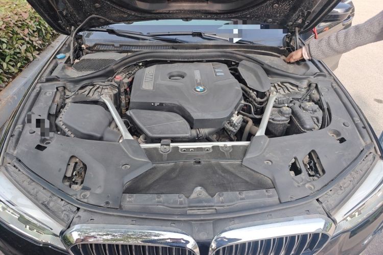 Used BMW 5 Series 2019 530Li Leading Model Luxury Package Engine Bay