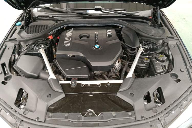 Used BMW 5 Series 2019 530Li Leading Model Luxury Package Engine Bay