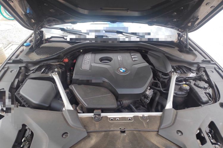 Used BMW 5 Series 2019 525Li Luxury Package Engine Bay
