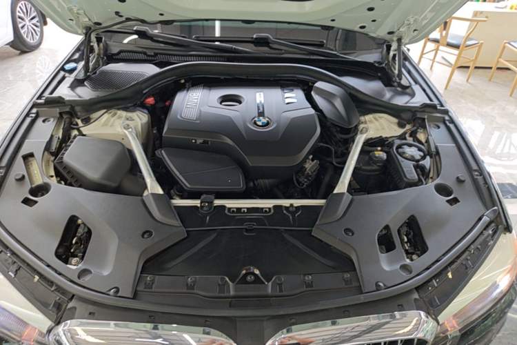 Used BMW 5 Series 2019 525Li Luxury Package Engine Bay