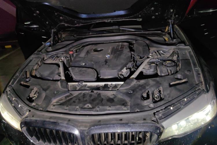 Used BMW 5 Series 2019 530Li Leading Model M Sport Package Engine Bay