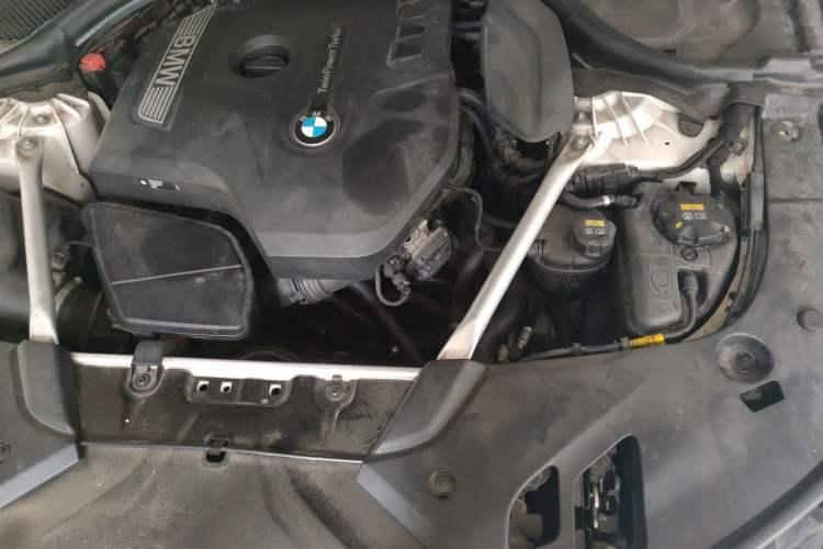 Used BMW 5 Series 2019 525Li Luxury Package Engine Bay Left