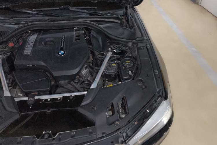 Used BMW 5 Series 2019 525Li Luxury Package Engine Bay Left
