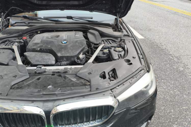 Used BMW 5 Series 2019 530Li xDrive M Sport Package Engine Bay Left