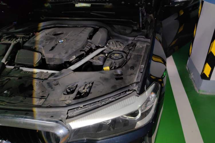 Used BMW 5 Series 2019 525Li M Sport Package Engine Bay Left