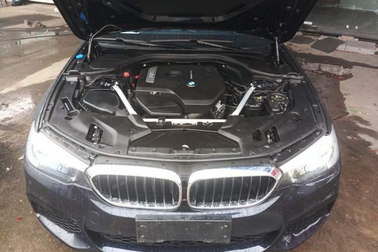 Used BMW 5 Series 2019 525Li M Sport Package Engine Bay