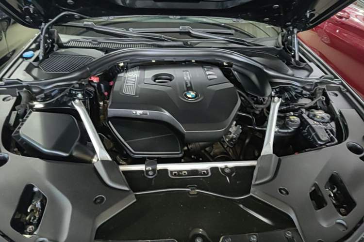 Used BMW 5 Series 2019 530Li Leading Model Luxury Package Engine Bay