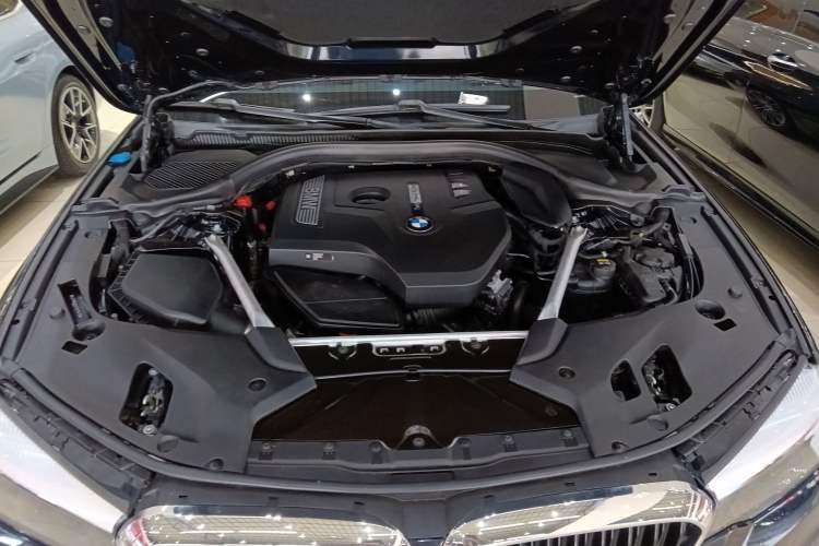 Used BMW 5 Series 2019 530Li Leading Model M Sport Package Engine Bay