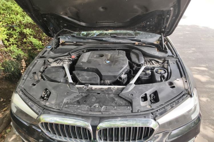 Used BMW 5 Series 2019 530Li Leading Model Luxury Package Engine Bay