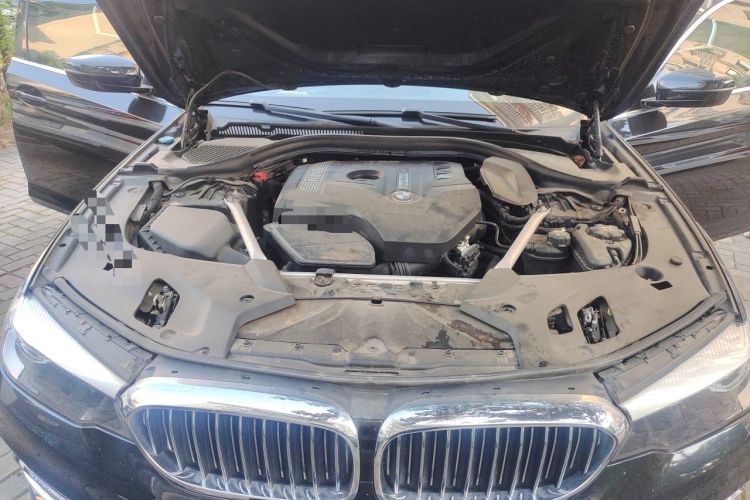 Used BMW 5 Series 2019 Facelifted 525Li Luxury Package Engine Bay