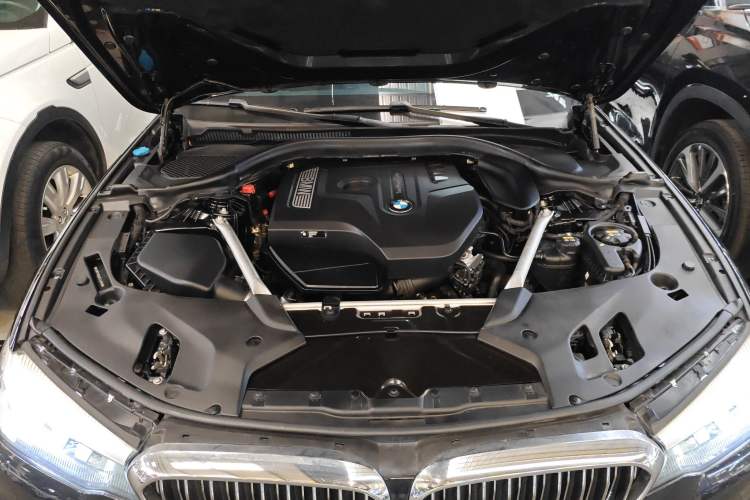 Used BMW 5 Series 2019 525Li Luxury Package Engine Bay