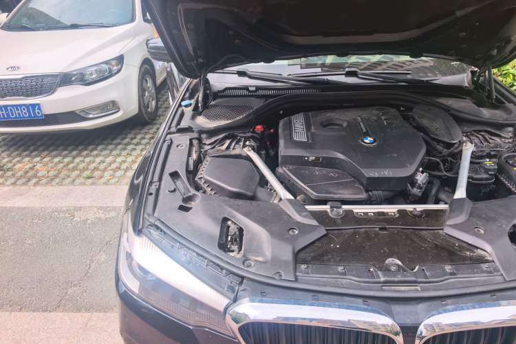 Used BMW 5 Series 2019 530Li Leading Model M Sport Package Engine Bay Right