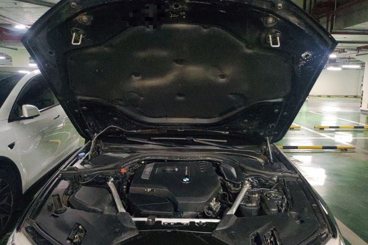 Used BMW 5 Series 2019 525Li Luxury Package Engine Bay