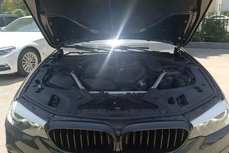 Used BMW 5 Series 2019 530Li Leading Model M Sport Package Engine Bay