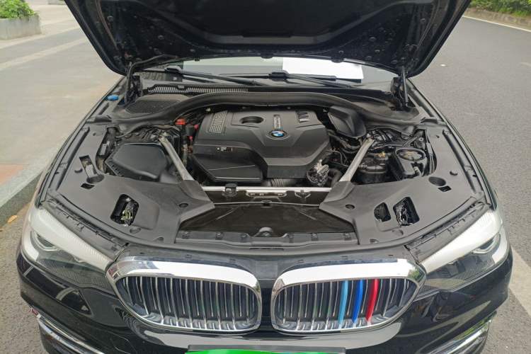 Used BMW 5 Series 2019 530Li Leading Model Luxury Package Engine Bay