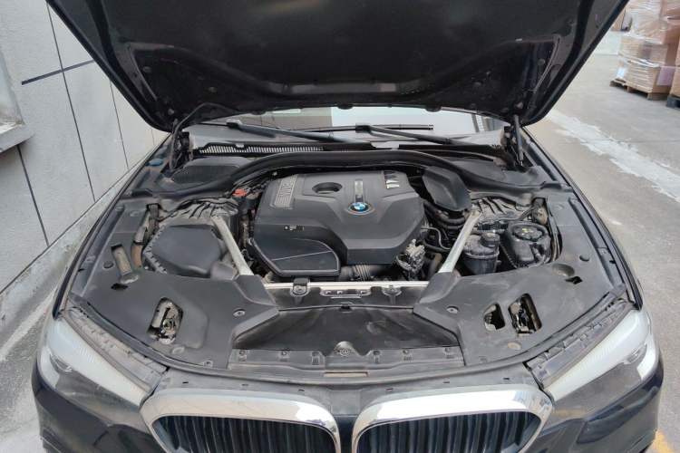Used BMW 5 Series 2019 530Li Leading Model M Sport Package Engine Bay