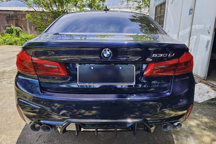 Used BMW 5 Series 2019 Restyled 530Li Luxury Edition M Sport Package Exterior 4