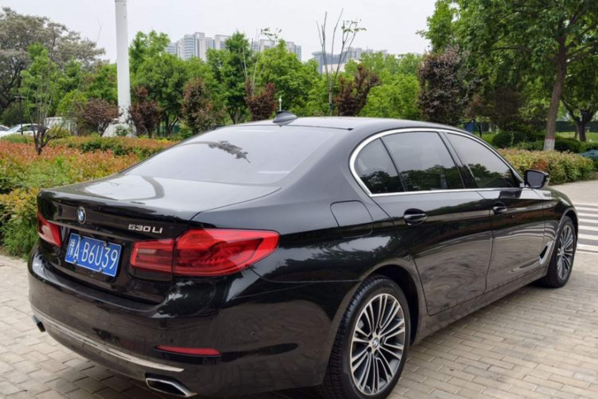 Used BMW 5 Series 2019 530Li Luxury Edition Premium Package Exterior 4