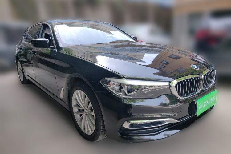 Used BMW 5 Series 2019 530Li Leading Model Luxury Package Front Right 45 Deg