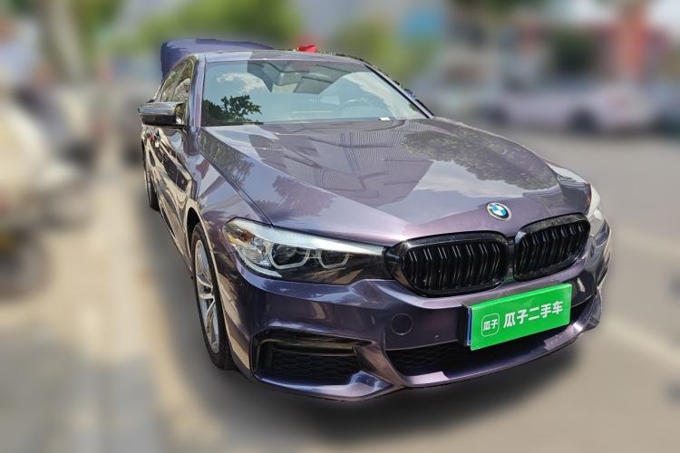 Used BMW 5 Series 2019 525Li M Sport Package Front Right 45 Deg