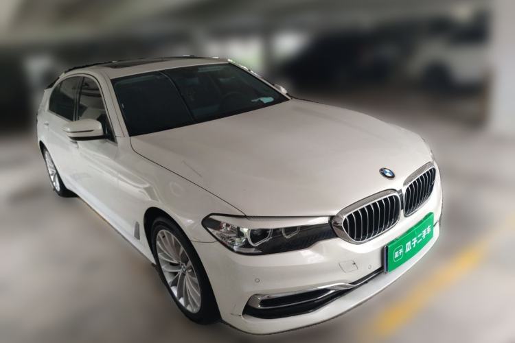 Used BMW 5 Series 2019 525Li Luxury Package Front Right 45 Deg