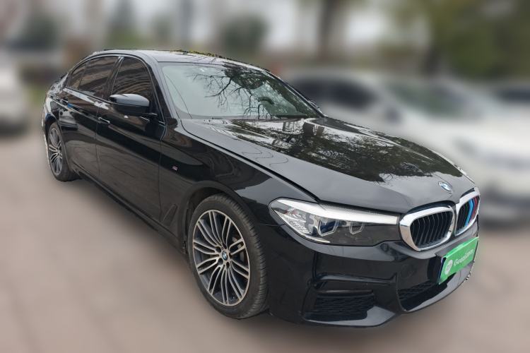 Used BMW 5 Series 2019 530Li Leading Model M Sport Package Front Right 45 Deg