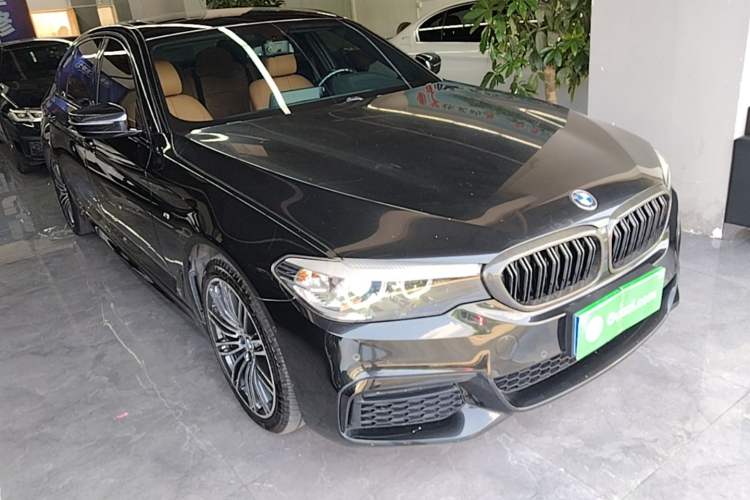 Used BMW 5 Series 2019 530Li Leading Model M Sport Package Front Right 45 Deg