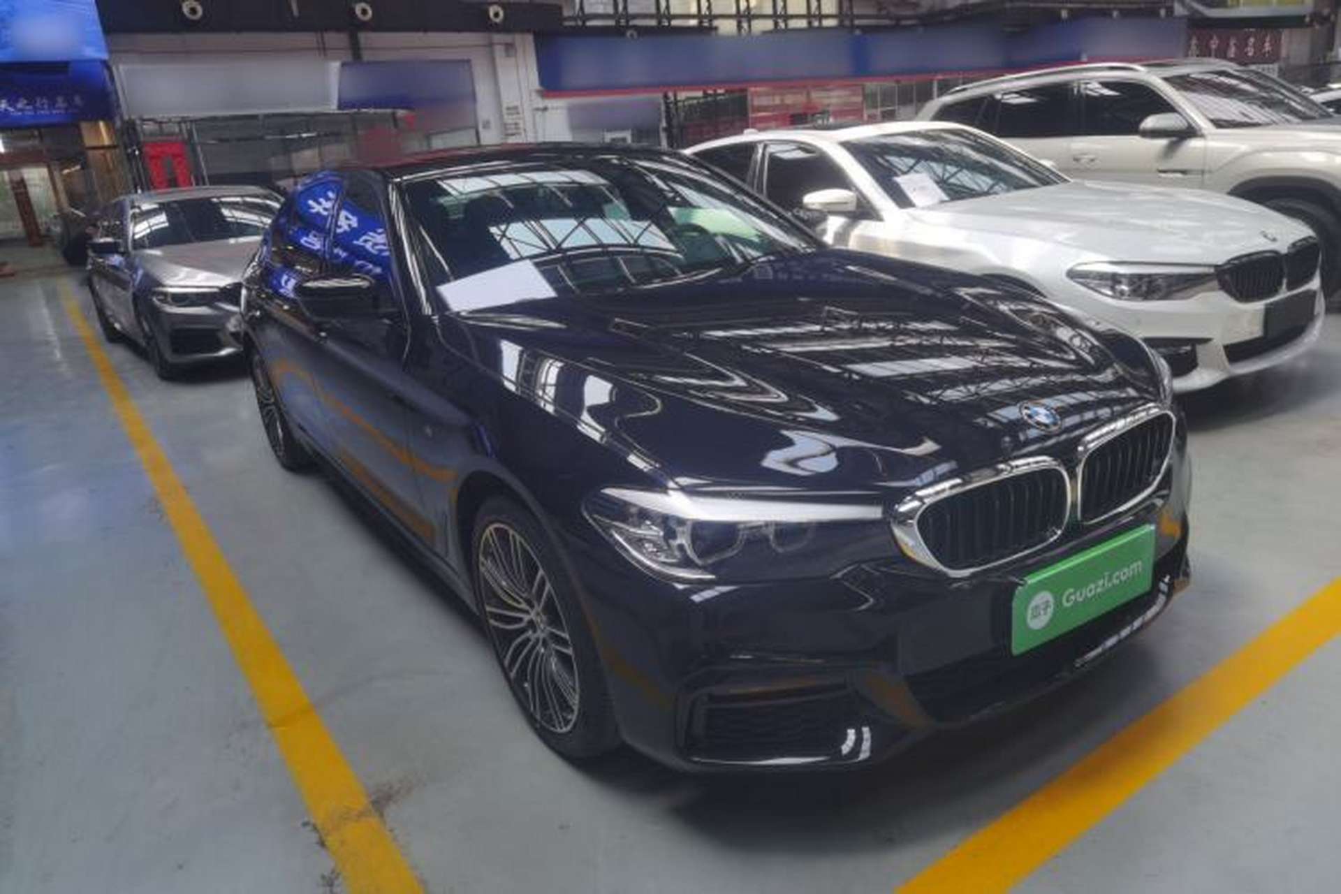 Used BMW 5 Series 2019 530Li Leading Model M Sport Package Front Right 45 Deg