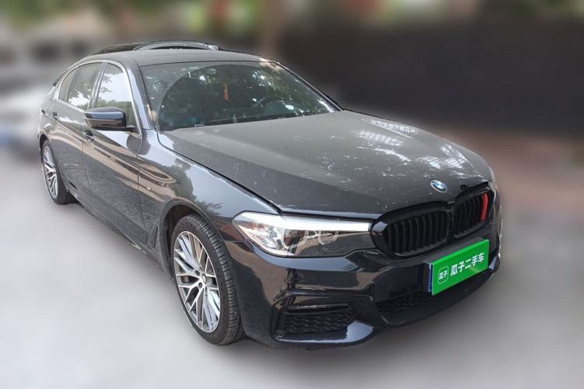 Used BMW 5 Series 2019 525Li M Sport Package Front Right 45 Deg