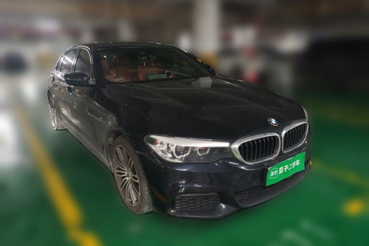 Used BMW 5 Series 2019 530Li Leading Model M Sport Package Front Right 45 Deg