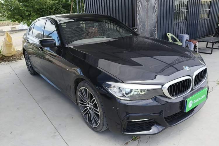 Used BMW 5 Series 2019 530Li Leading Model M Sport Package Front Right 45 Deg