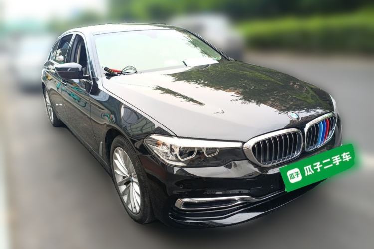 Used BMW 5 Series 2019 530Li Leading Model Luxury Package Front Right 45 Deg