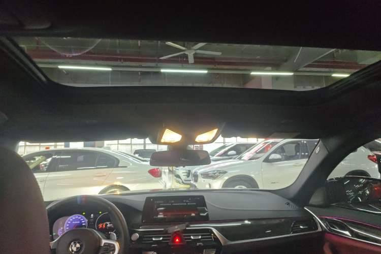 Used BMW 5 Series 2019 530Li Leading Model M Sport Package Headliner