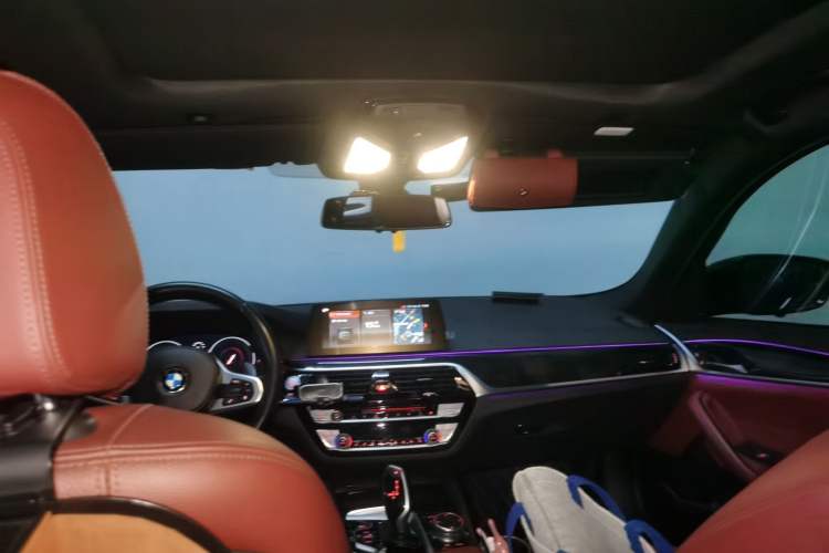 Used BMW 5 Series 2019 530Li Leading Model M Sport Package Headliner