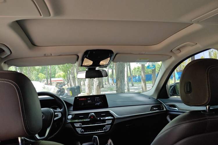 Used BMW 5 Series 2019 530Li Leading Model Luxury Package Headliner