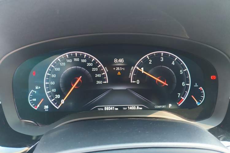 Used BMW 5 Series 2019 530Li Leading Model Luxury Package Instrument Cluster