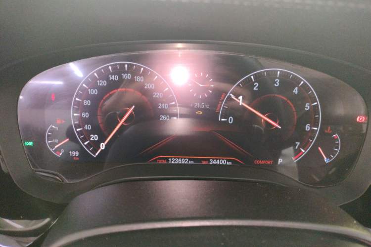 Used BMW 5 Series 2019 Facelifted 530Li Luxury Edition Premium Package Instrument Cluster
